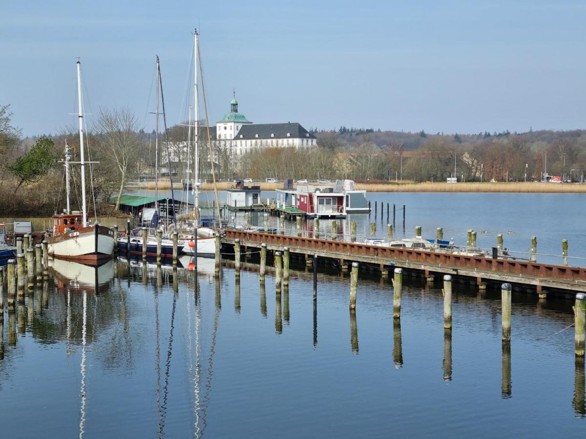 שלזוויג Ferienwohnung Schleiloge Mit Panoramablick Auf Die Schlei מראה חיצוני תמונה