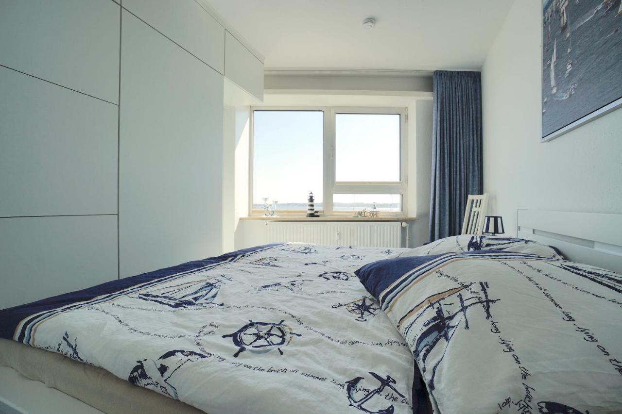 שלזוויג Ferienwohnung Schleiloge Mit Panoramablick Auf Die Schlei מראה חיצוני תמונה